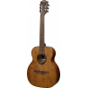 Nylon Travel Akustikgitarre mit Pickupsystem und Effekten in Vintage-Brown-Lackierung