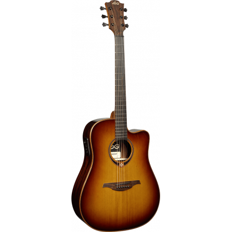 Dreadnought Cutaway Acoustic-Electric Brown Shadow