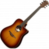 Dreadnought Cutaway Acoustic-Electric Brown Shadow