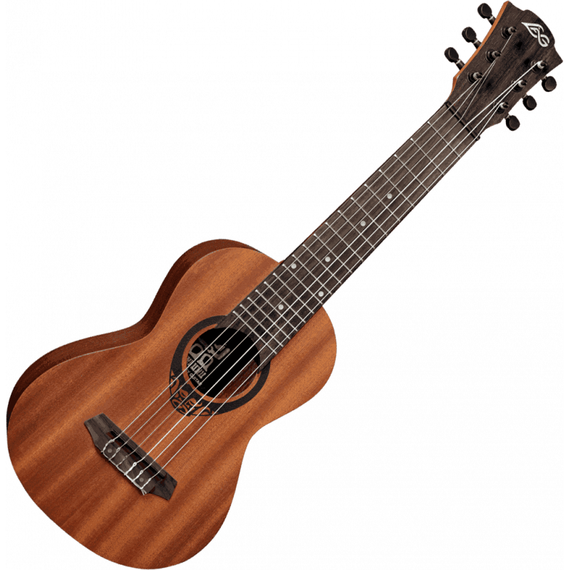 Mini-Gitarre im Ukulele-Stil, jedoch mit Gitarren-Stimmung