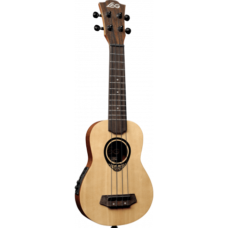 BABYTKU150SE Baby Soprano Ukulele Slim Arched Back Acoustic Electric