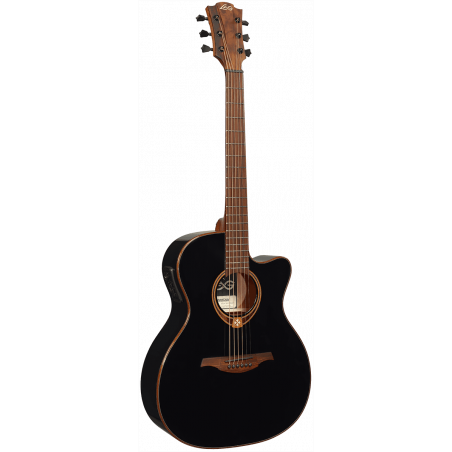 T118ACE-BLK Auditorium Cutaway Acoustic-Electric Black