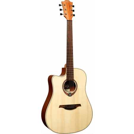TL70DCE-NAT Dreadnought Left-Handed Cutaway Acoustic-Electric Natural