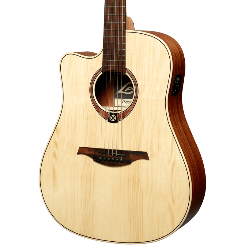 Linskhänder Dreadnought Cutaway Elektroakustisch