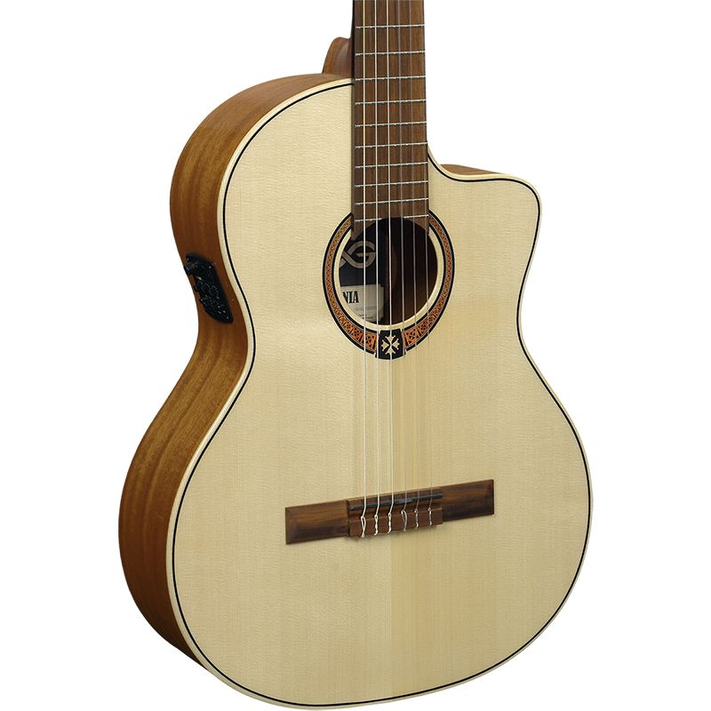 Classique Occitania Cutaway Électro-Acoustique