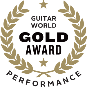 Guitar World Gold Award de la Performance, remporté par la SmartLâg HyVibe en 2018